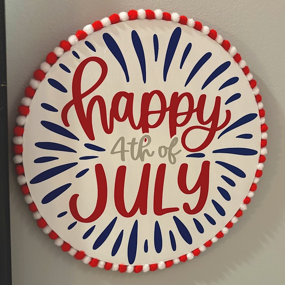 🧨4th of July - Wall Hanging🧨